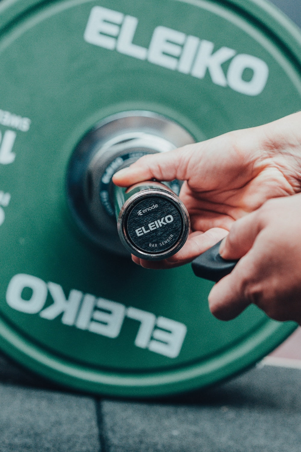 Enode x Eleiko Bar Sensor Kit | VBT for Elite Barbells